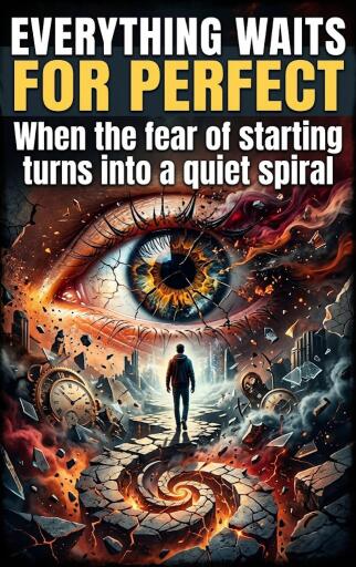 Portada del libro «Everything waits for perfect», de Silas Hale