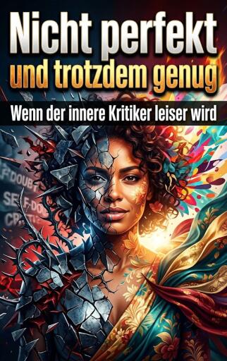 Portada del libro «Nicht perfekt und trotzdem genug», de Kerstin Adler
