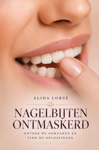 Portada del libro «Nagelbijten Ontmaskerd», de Alida Lorsé