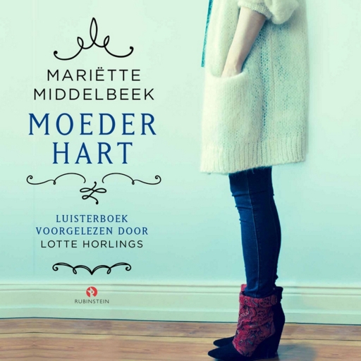 Portada del audiolibro «Moederhart», de Mariette Middelbeek