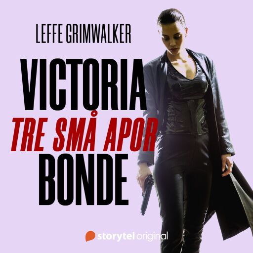 Portada del audiolibro «Tre små apor», de Leffe Grimwalker
