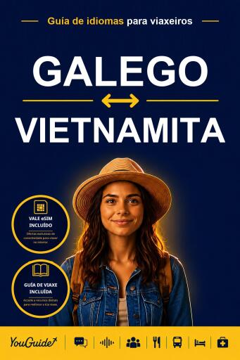 Portada del libro «The Language Guide for Travelers - Galician to Vietnamese», de YouGuide