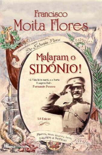 Portada del libro «Mataram O Sidónio», de Francisco Moita Flores