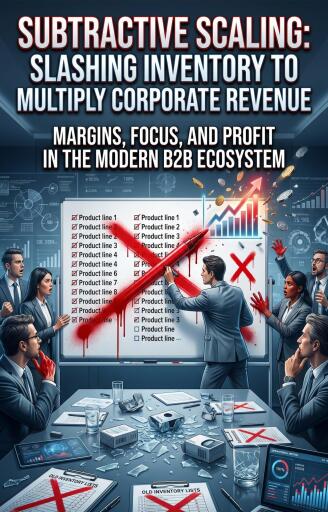 Portada del libro «Subtractive Scaling: Slashing Inventory to Multiply Corporate Revenue», de Gary Rojas