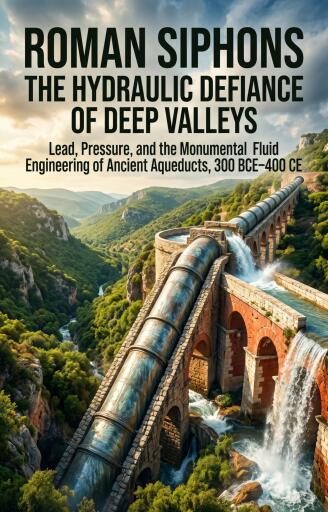 Portada del libro «Roman Siphons: The Hydraulic Defiance of Deep Valleys», de Justin Griffin