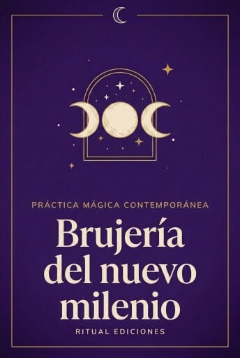 Portada del libro «Brujería del nuevo milenio», de Ritual Ediciones