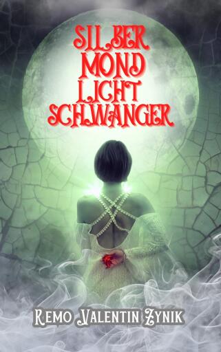 Portada del libro «Silbermondlichtschwanger», de Remo Valentin Zynik