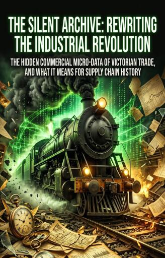 Portada del libro «The Silent Archive: Rewriting the Industrial Revolution», de Gilbert Greene