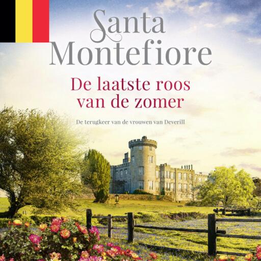 Portada del audiolibro «De laatste roos van de zomer», de Santa Montefiore