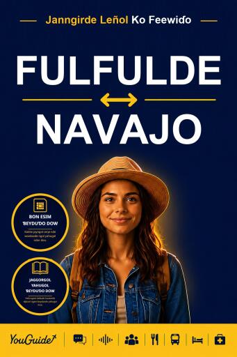 Portada del libro «The Language Guide for Travelers - Fulani to Navajo», de YouGuide