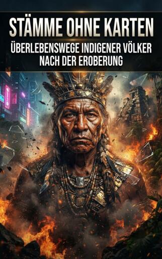 Portada del libro «Stämme ohne Karten», de Caspar Edelhain
