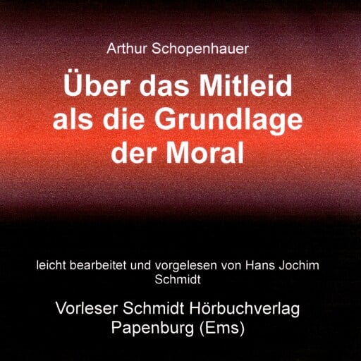 Portada del audiolibro «Über das Mitleid als Grundlage der Moral»