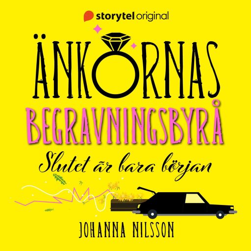 Portada del audiolibro «Slutet är bara början», de Johanna Nilsson