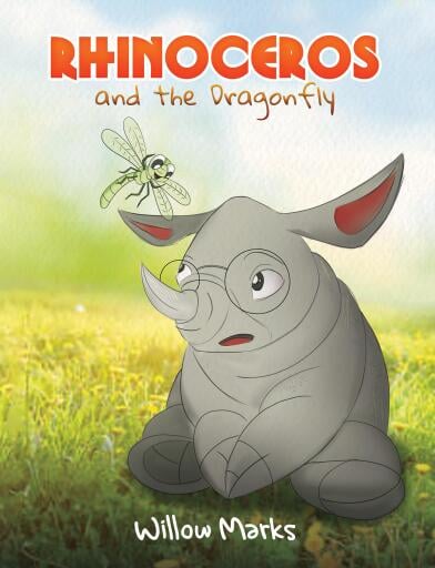 Portada del libro «Rhinoceros and the Dragonfly», de Willow Marks