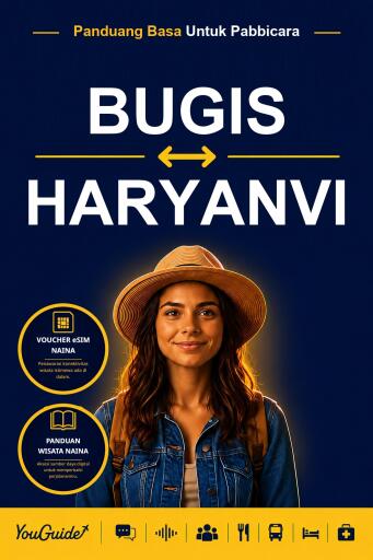 Portada del libro «The Language Guide for Travelers - Buginese to Haryanvi», de YouGuide