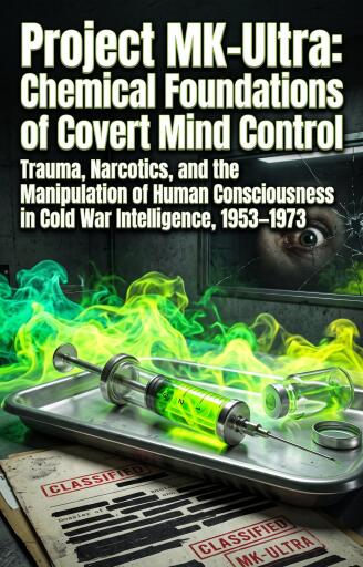 Portada del libro «Project MK-Ultra: Chemical Foundations of Covert Mind Control», de Willie Henson
