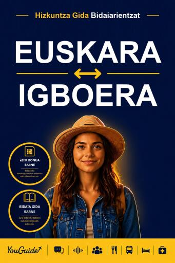 Portada del libro «The Language Guide for Travelers - Basque to Igbo», de YouGuide