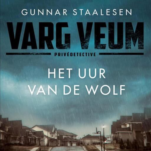 Portada del audiolibro «Het uur van de wolf», de Gunnar Staalesen
