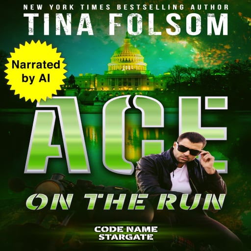 Portada del audiolibro «Ace on the run», de Tina Folsom