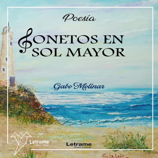 Portada del audiolibro «Sonetos en Sol Mayor», de Gabo Molinar