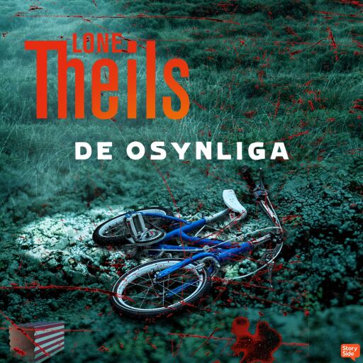 Portada del audiolibro «De osynliga», de Lone Theils