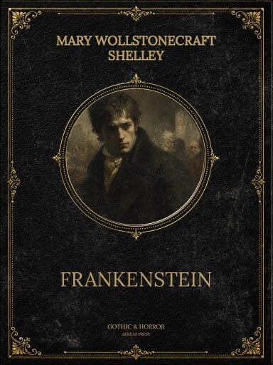 Portada del libro «Frankenstein», de Mary Wollstonecraft Shelley