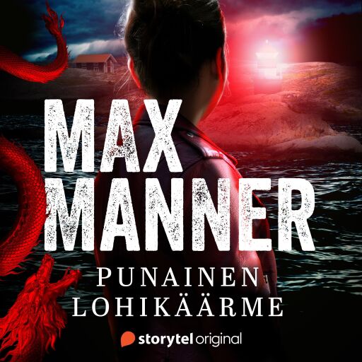 Portada del audiolibro «Punainen lohikäärme», de Max Manner