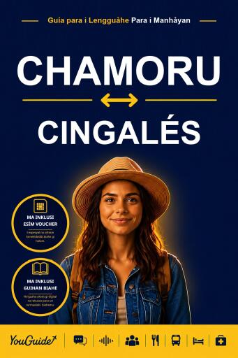 Portada del libro «The Language Guide for Travelers - Chamorro to Sinhala», de YouGuide