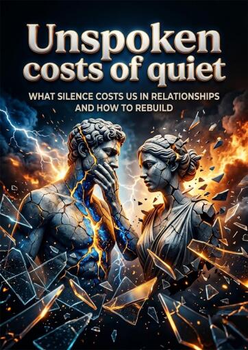 Portada del libro «Unspoken costs of quiet», de Sofia Lane