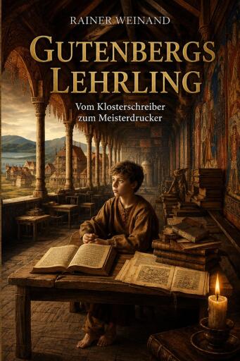 Portada del libro «Gutenbergs Lehrling», de Rainer Weinand