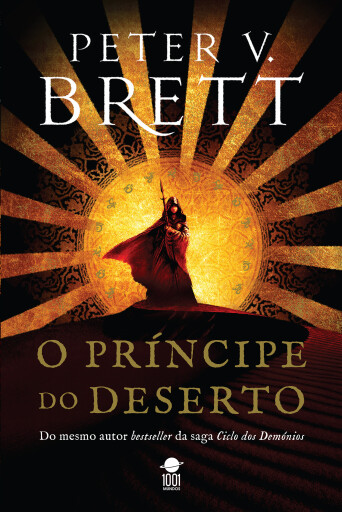 Portada del libro «O Príncipe do Deserto», de Peter V. Brett