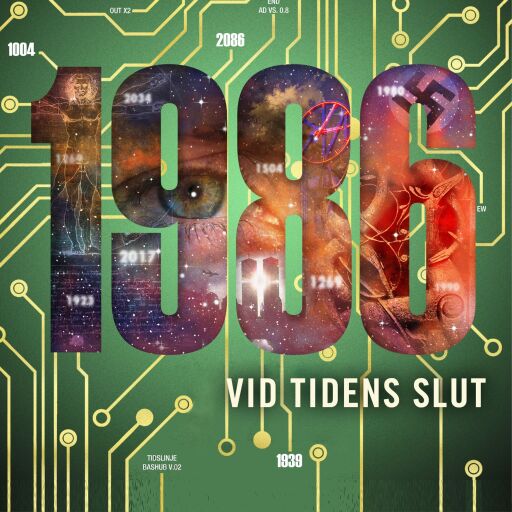 Portada del libro «1986 - Vid tidens slut (del 3)», de Jesper Ersgård