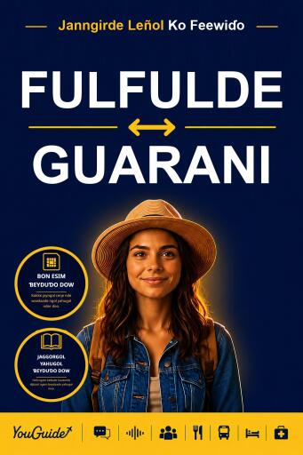Portada del libro «The Language Guide for Travelers - Fulani to Guarani», de YouGuide