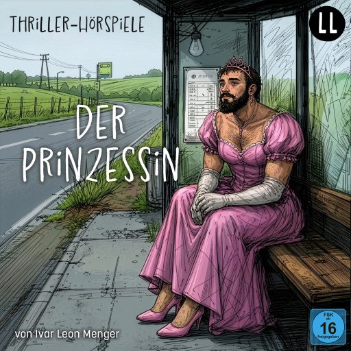Portada del audiolibro «Der Prinzessin», de Ivar Leon Menger