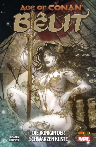 Portada del libro «Age of Conan - Bêlit», de Howard Tini