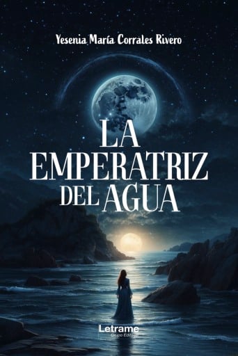 Portada del libro «La emperatriz del agua», de Yesenia María Corrales Rivero