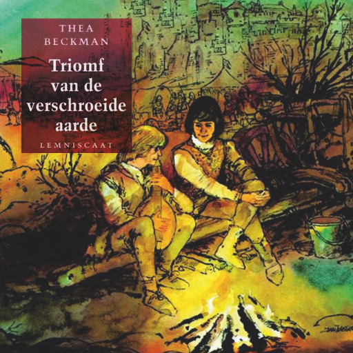 Portada del audiolibro «Triomf van de verschroeide aarde», de Thea Beckman