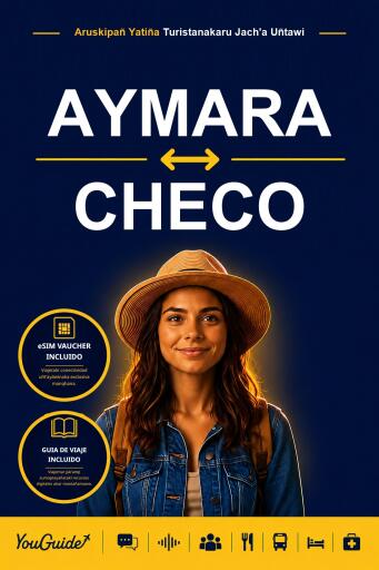 Portada del libro «The Language Guide for Travelers - Aymara to Czech», de YouGuide