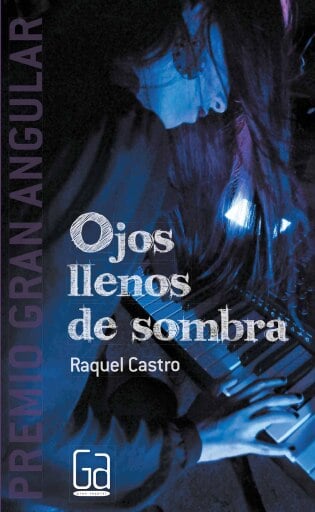 Portada del libro «Ojos llenos de sombra», de Raquel Castro