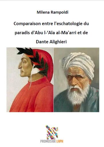 Portada del libro «Comparaison entre l'Eschatologie du Paradis d'Abu l-'Ala al-Ma'arri et Dante Alighieri», de Milena Rampoldi