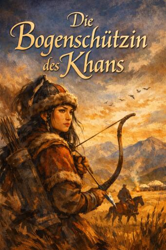 Portada del libro «Die Bogenschützin des Khans», de Simone Lilly