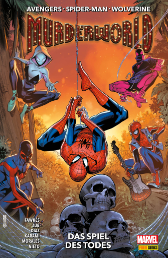 Portada del libro «MURDERWORLD - DAS SPIEL DES TODES», de Jim Zub