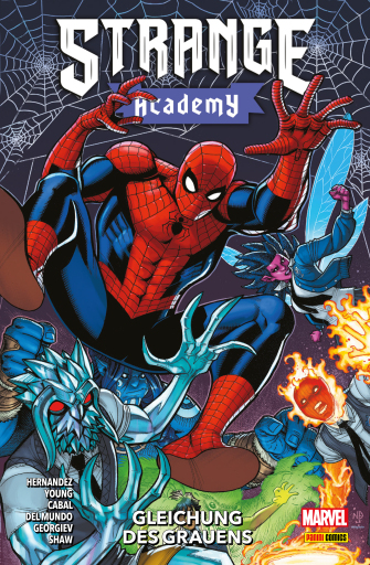 Portada del libro «STRANGE ACADEMY - GLEICHUNG DES GRAUENS»