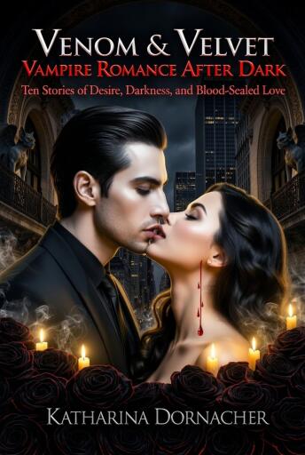 Portada del libro «Venom & Velvet: Vampire Romance After Dark», de Katharina Dornacher