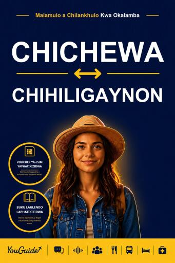 Portada del libro «The Language Guide for Travelers - Chichewa to Hiligaynon», de YouGuide