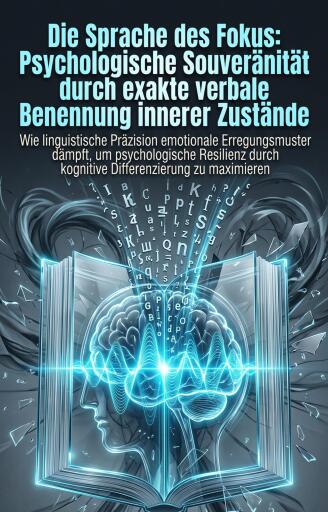 Portada del libro «Die Sprache des Fokus: Psychologische Souveränität durch exakte verbale Benennung innerer Zustände», de Christian Wellenreuther