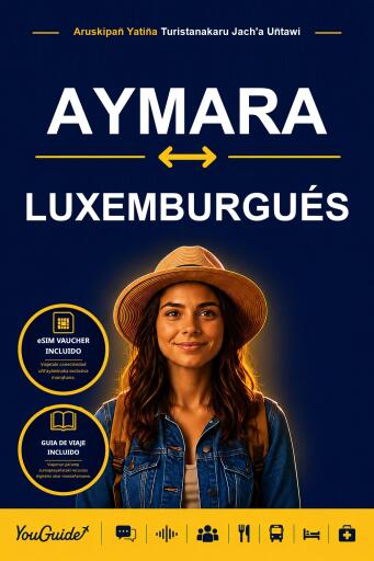 Portada del libro «The Language Guide for Travelers - Aymara to Luxembourgish», de YouGuide