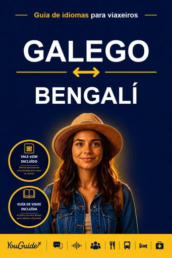 Portada del libro «The Language Guide for Travelers - Galician to Bengali», de YouGuide