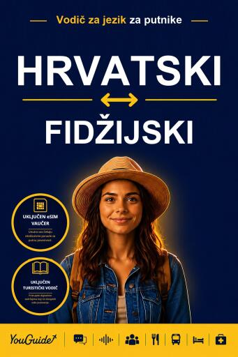 Portada del libro «The Language Guide for Travelers - Croatian to Fijian», de YouGuide