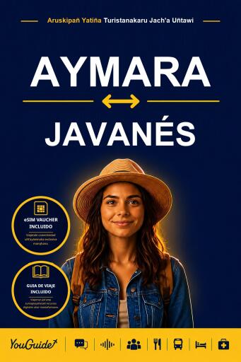 Portada del libro «The Language Guide for Travelers - Aymara to Javanese», de YouGuide